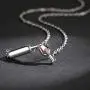 QIAN0813 Love Red Wine Winebottle Pendant Necklace for Woman Cubic Zirconia Heart Unique Design Jewelry QIAN0813 Love Red Wine Winebottle Pendant Necklace for Woman Cubic Zirconia Heart Unique Design Jewelry