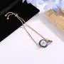 TseanYi Evil Eye Bracelet Chain Blue Cubic Zirconia Round Hand Chain Protection Bracelets Hand Jewelry Gift for Women and Girls (Blue) TseanYi Evil Eye Bracelet Chain Blue Cubic Zirconia Round Hand Chain Protection Bracelets Hand Jewelry Gift for Women and Girls (Blue)