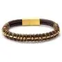 MEMGIFT I Love You Morse Code Leather Bracelets for Men Funny Inspirational Gifts for Her Mom Son Daughter Sister Wrap Bracelet