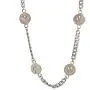 Smiley Chain Necklace Stainless Steel Punk Hip Hop Street Dance Rock Necklace for Men Women Smiley Chain Necklace Stainless Steel Punk Hip Hop Street Dance Rock Necklace for Men Women