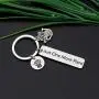CYTING Plant Lover Gift Just One More Plant Keychain Gardening Jewelry Houseplant Appreciation Day Crazy Plant Lady Gift for Florist Farmer