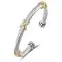 UNY Bracelet Designer Brand Inspired Antique Women Jewelry Cross Cable Wire Bangle Christmas Day Gifts (Triple Stone) UNY Bracelet Designer Brand Inspired Antique Women Jewelry Cross Cable Wire Bangle Christmas Day Gifts (Triple Stone)