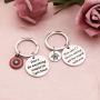 AKTAP Funny Captain America Bucky Friendship Keychain Don‘t do Anything Stupid til I get Back Comic Inspire Gift for BFF