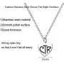 Belingry LDS CTR Necklace for Girls Choose The Right Latter Day Saints Jewelry for Women
