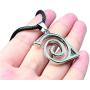 Yozone Naruto Necklace Leaf Necklace Leaf Village Symbol Logo Double Brand Pendant Necklace
