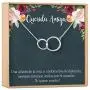 Collar Regalo Para Amiga: Joyería, Mejor Amiga, Cumpleaños, Navidad, 2 Asymmetrical Circles (silver-plated-brass, NA) Collar Regalo Para Amiga: Joyería, Mejor Amiga, Cumpleaños, Navidad, 2 Asymmetrical Circles (silver-plated-brass, NA)
