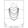 Beleco Jewelry Personalized Old English Name Necklace. Customized Gothic Font Style Any Name Necklace, Old English Name Pendant, Nameplate Jewelry For Girlfriend, Gift For Her, Jewelry For Women, 925 Sterling Silver Or 18K Gold Plated Necklace