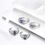 Aurora Tears Music/Knot Rings Women 925 Sterling Silver Music/Celetic Earrings Crystal Fashion Jewelry Aurora Tears Music/Knot Rings Women 925 Sterling Silver Music/Celetic Earrings Crystal Fashion Jewelry
