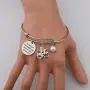 Zuo Bao Theater Jewelry Comedy Tragedy Masks Charm Jewelry in Herself She Believed and So She Achieved Bracelet Drama Teacher Thespian Gift