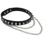 macoking Goth Leather Collar Choker Studded Spike Rivet Black Necklace Punk Bracelet macoking Goth Leather Collar Choker Studded Spike Rivet Black Necklace Punk Bracelet