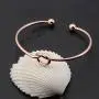 MAOFAED Love Knot Bangle Bridesmaid Jewelry Set or Single Tie The Knot Cuff Bracelet MAOFAED Love Knot Bangle Bridesmaid Jewelry Set or Single Tie The Knot Cuff Bracelet
