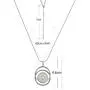 My Prime Gifts Interchangeable Snap Jewelry Double Halo Necklace 24'' + 3'' Extender Holds 18-20mm My Prime Gifts Interchangeable Snap Jewelry Double Halo Necklace 24'' + 3'' Extender Holds 18-20mm