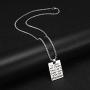 VASSAGO Hebrew Aaronic Blessing Necklace Messianic Jewish Yeshua Pendant Jewelry