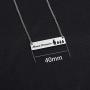 MAOFAED Mother Gift Birthday’ s Gift Mama Penguin Necklace Gift for Mom Wife Family Necklace