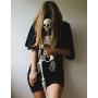 JOERICA 2 Pcs Charm bracelet for Women Horror bracelet Classic Scary Movie Jewelry Christmas Bracelet