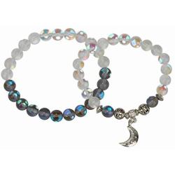 SPUNKYsoul Moonstone to The Moon Bracelet Collection