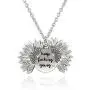 SUNSHI New Upgrade Sunflower Necklace Engraved 2 Sided Version Heart Locket You are My Sunshine Love You Pendant with Box for Women, Mother, Daughter SUNSHI New Upgrade Sunflower Necklace Engraved 2 Sided Version Heart Locket You are My Sunshine Love You Pendant with Box for Women, Mother, Daughter