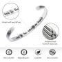 Ldurian 2021 Bracelet for Graduation, Inspirational Grad Bangle Cuff for Women, Graduate Gift for Her, College Senior Bracelet, Graduation Jewelry with 2021 Cap Box & Card & Bag