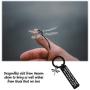 EIGSO Memorial Keychain Dragonflies Bracelet Dragonflies Visit from Heaven Sympathy Gifts for Loss of Loved One Remembering Jewelry