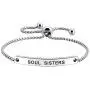 SOUSYOKYOSAM Soul Sisters Motivational Gift Inspirational Cuff Bracelet Adjustable Bangle Jewellery