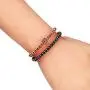 2PCS Round Copper Bead Couple Bracelet, Handmade Tibetan Copper Beads Lucky Rope Braided Bracelets for Women Girls Men 2PCS Round Copper Bead Couple Bracelet, Handmade Tibetan Copper Beads Lucky Rope Braided Bracelets for Women Girls Men