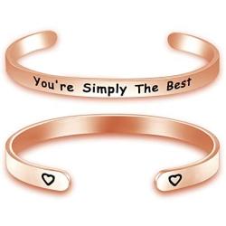CENWA Youre Simply The Best Bracelet Funny Gift