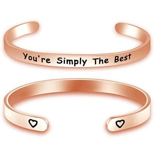 CENWA Youre Simply The Best Bracelet Funny Gift