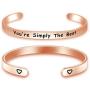CENWA Youre Simply The Best Bracelet Funny Gift