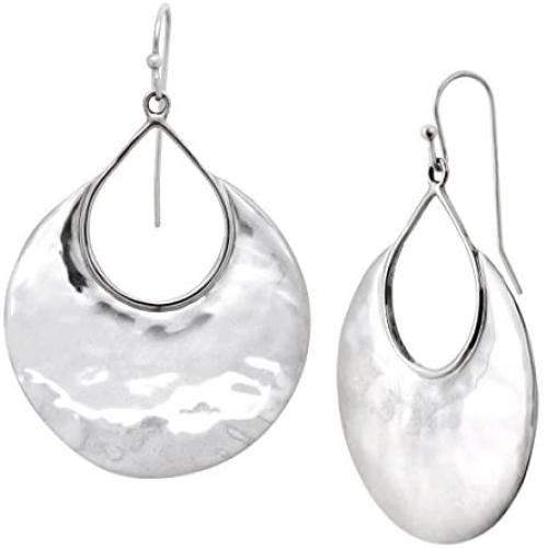 Silpada Crescent Drop Earrings in Sterling Silver