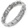 N+NITROLUBE Magnetic Therapy Bracelet for Men Women Silver Stainless Steel Bracelets 7.87 inches Elegant Magnetic Jewelry N+NITROLUBE Magnetic Therapy Bracelet for Men Women Silver Stainless Steel Bracelets 7.87 inches Elegant Magnetic Jewelry