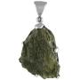 Starborn Rough Gemstone Sterling Silver Pendant - Medium