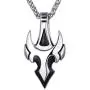 Mens Stainless Steel Spear Pendant Necklace Arrow Tauren Pendant with 24 Inches Link Chain Mens Stainless Steel Spear Pendant Necklace Arrow Tauren Pendant with 24 Inches Link Chain