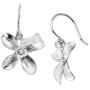 Silpada Garden Whimsy Floral Drop Earrings in Sterling Silver
