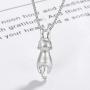 Step Forward Sterling Silver Necklace, Rings and Earrings Animal Theme Design Gift Jewelry for Woman and Girls
