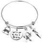 ENSIANTH Mary Poppins Inspired Jewelry Lets Go Fly a Kite Bracelet Musicals Lover Gift Practically Perfect in Every Way gift