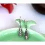 18k Gold Plate 925 Sterling Silver Vintage Filigree Dangle Earrings for Women 18k Gold Plate 925 Sterling Silver Vintage Filigree Dangle Earrings for Women