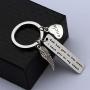 Gzrlyf Memorial Keychain God Has You in His Arm I Have You in My Heart Sympathy Gifts for Loss of Loved One