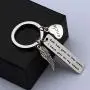Gzrlyf Memorial Keychain God Has You in His Arm I Have You in My Heart Sympathy Gifts for Loss of Loved One