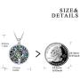 Tree of Life Necklace 925 Sterling Silver Tree Jewelry for Women