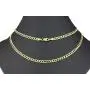 Nuragold 10k Yellow Gold 4mm Solid Cuban Curb Link Chain Pendant Necklace, Mens Womens Lobster Lock 16'' 18'' 20'' 22'' 24'' 26'' 28'' 30''