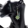 coadipress Vintage Bohemian Earrings for Women Girls Retro Ethnic National Style Water Drop Sunflower Shaped Alloy Long Boho Earrings