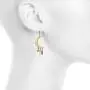 Lux Accessories burnished Gold Celestial Cresent Moon Star Charm Dangle Earrings Lux Accessories burnished Gold Celestial Cresent Moon Star Charm Dangle Earrings