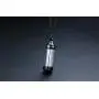 Stainless Steel Glass Openable Container Vial Tube Urn Keepsake Cremation Ashes Holder Memorial Pendant Necklace,Funnel Kit Included