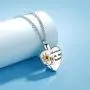 Samity Heart Cremation Urn Necklace for Ashes Urn Jewelry Memorial Pendant - You are My Sunflower Forever in My Heart Memory Necklace Gifts Samity Heart Cremation Urn Necklace for Ashes Urn Jewelry Memorial Pendant - You are My Sunflower Forever in My Heart Memory Necklace Gifts