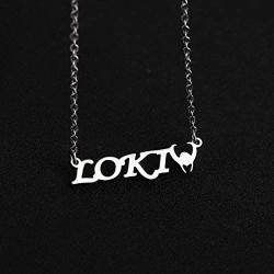 AKTAP Loki Jewelry Loki Helmet Pendant Necklace