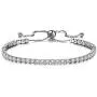 LJWVX Tennis Bracelets for Women Adjustable Bolo Style Sterling Silver with Sparkling Cubic Zirconia LJWVX Tennis Bracelets for Women Adjustable Bolo Style Sterling Silver with Sparkling Cubic Zirconia
