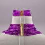 aczuv 8 Rows Costume African Beads Nigerian Necklace Bridal Wedding Jewelry Sets for Women …