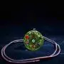 ARZASGO 7 Chakra Natural Healing Stone Necklace, Orgone Energy Crystal Magic Circle Pendant Adjustable Necklace Jewelry Gift for Women Men ARZASGO 7 Chakra Natural Healing Stone Necklace, Orgone Energy Crystal Magic Circle Pendant Adjustable Necklace Jewelry Gift for Women Men