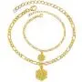 BELLA-Bee Initial Letter Pendant Necklace Tiny Hexagon Monogram Foot Anklet Figaro Link Chain Chain Bracelet 18 K Gold Plated Stainless Steel Necklace for Women Girls Jewelry BELLA-Bee Initial Letter Pendant Necklace Tiny Hexagon Monogram Foot Anklet Figaro Link Chain Chain Bracelet 18 K Gold Plated Stainless Steel Necklace for Women Girls Jewelry
