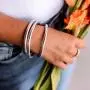 MJartoria Glitter Jelly Bangles Bracelets Set Glitter Filled Jelly Silicone Bracelets for Women Girls MJartoria Glitter Jelly Bangles Bracelets Set Glitter Filled Jelly Silicone Bracelets for Women Girls